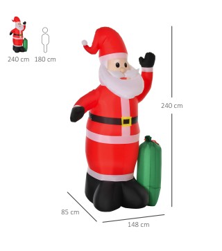 Papa Noel Hinchable