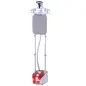 Plancha Vertical Vapor 1950W, Depósito de 2 L, 32g/min, Plancha de Vapor Vertical con Barra Telescópica, Listo en 38s,Colgador d