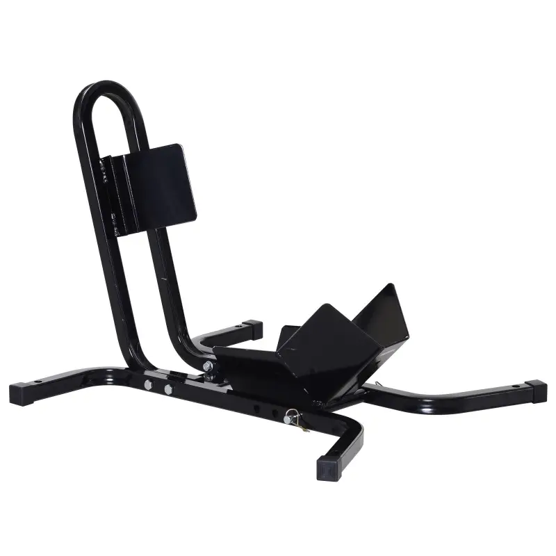 Caballete de Moto Delantera, Soporte para Rueda Delantera de Moto Ajustable en 3 Niveles de Metal Robusto, para Ruedas ∅43, 48,