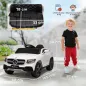 Coche Electrico para Ninos Mercedes-Benz GLC Coupe 12V Mando a Distancia 2,4 G Motor Doble MP3 Blanco