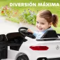 Coche Electrico para Ninos Mercedes-Benz GLC Coupe 12V Mando a Distancia 2,4 G Motor Doble MP3 Blanco