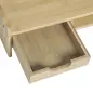 Soporte para Monitor de Bambú Organizador de Escritorio para Ordenador Portátil 49x25,5x11,5 cm Natural
