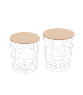 Juego de 2 Mesita de Café