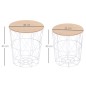 Juego de 2 Mesita de Café Juego de 2 Mesita de Café