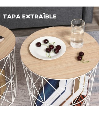 Juego de 2 Mesita de Café