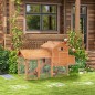 Gallinero de Madera Exterior Gallinero de Madera Exterior