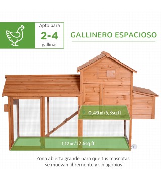Gallinero de Madera Exterior