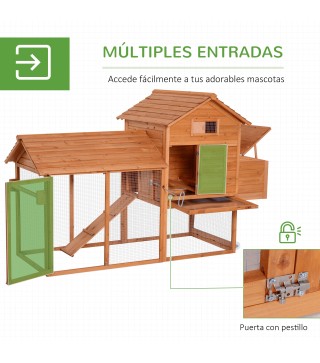 Gallinero de Madera Exterior