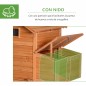 Gallinero de Madera Exterior Gallinero de Madera Exterior