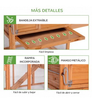 Gallinero de Madera Exterior