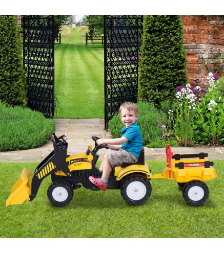 Tractor Pedales Excavadora