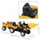 Tractor Pedales Excavadora