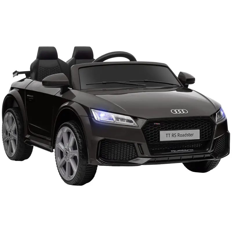 Coche Eléctrico para Niños de 3+ Años Audi TT Eléctrico Infantil 12V con Velocidad 3 km/h Mando a Distancia 102x60x44 cm