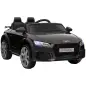 Coche Eléctrico para Niños de 3+ Años Audi TT Eléctrico Infantil 12V con Velocidad 3 km/h Mando a Distancia 102x60x44 cm