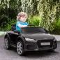 Coche Eléctrico para Niños de 3+ Años Audi TT Eléctrico Infantil 12V con Velocidad 3 km/h Mando a Distancia 102x60x44 cm