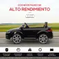 Coche Eléctrico para Niños de 3+ Años Audi TT Eléctrico Infantil 12V con Velocidad 3 km/h Mando a Distancia 102x60x44 cm