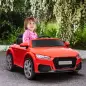 Coche Eléctrico para Niños de 3+ Años Audi TT Eléctrico 12V con Velocidad 3 km/h Mando a Distancia 102x60x44 cm Rojo Coche Eléctrico para Niños de 3+ Años Audi TT Eléctrico 12V con Velocidad 3 km/h Mando a Distancia 102x60x44 cm Rojo