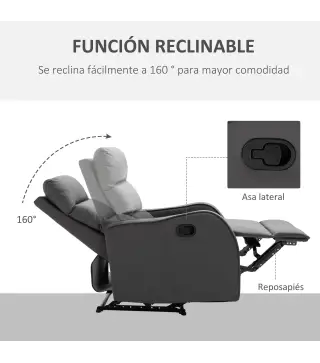 Sillón con Reclinación
