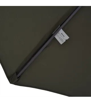 Sombrilla Doble para Jardín 460x270x240 cm Parasol Anti UV con Manivela para Exterior Patio Terraza Piscina Color Gris