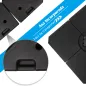 Set de 4 Piezas Soporte de Parasol Base para Sombrilla Terreza o Jardín Rellenable de 80 kg de Agua o 120 kg de Arena Estable 10
