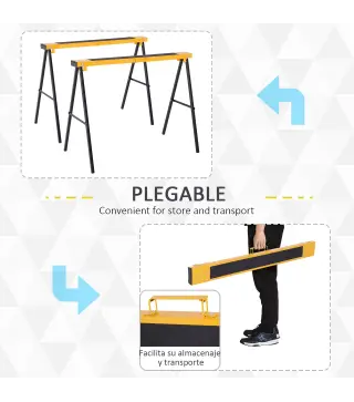 Caballo de Sierra Plegable