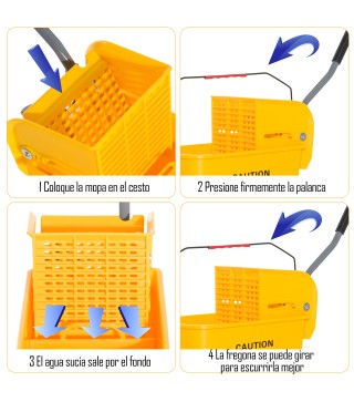 Cubo Fregado Profesional