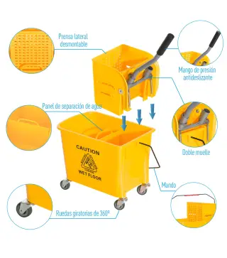 Cubo Fregado Profesional