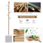 Perchero de Pie con Zapatero Colgador Tipo Árbol Moderno 6 Ganchos para Colgar Ropa Bolsa Banco con Almacenamiento Pasillo Entra