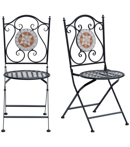 Set de 2 Sillas Plegables