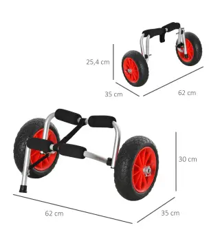 Carro de Transporte de Kayak