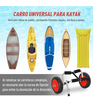 Carro de Transporte de Kayak