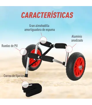 Carro de Transporte de Kayak