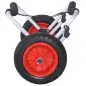 Carro de Transporte Kayak Plegable Barco Canoa Carrier Remolque Carretilla Carga 70kg con Ruedas Portacanoas Universal Aluminio