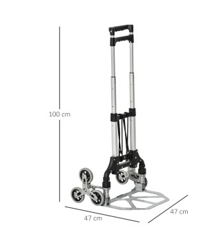 Carretilla de Mano Portátil para Escalera
