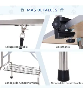 Mesa de Peluquería para Mascotas