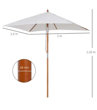 Sombrilla de Jardín