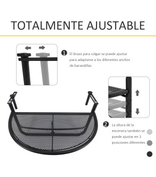 Mesa Colgante de Balcón