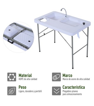 Mesa Plegable Multifuncional