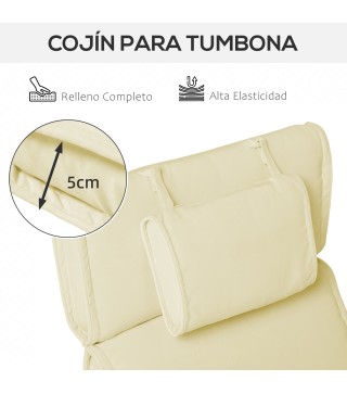 Cojín para Tumbona de Exterior