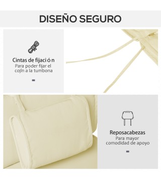 Cojín para Tumbona de Exterior