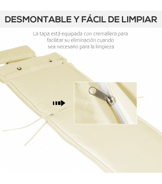 Cojín para Tumbona de Exterior