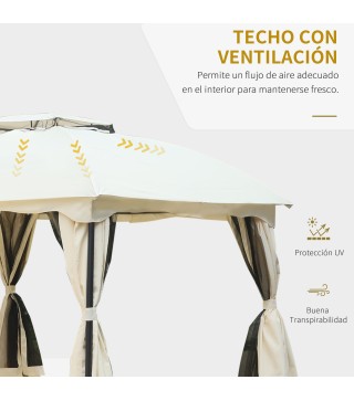 Cenador con Techo