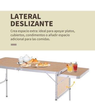 Mesa Plegable de Camping