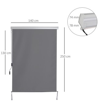 Toldo Vertical Enrollable