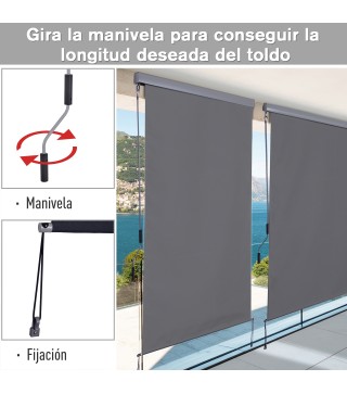 Toldo Vertical Enrollable