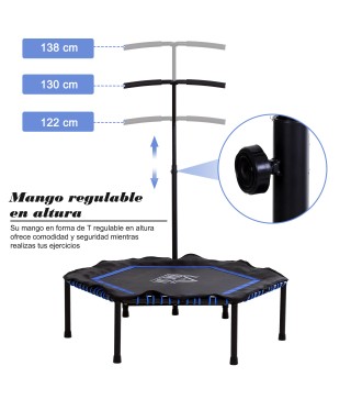 Trampolín Regulable