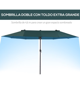 Sombrilla Doble
