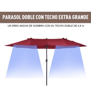 Sombrilla Doble