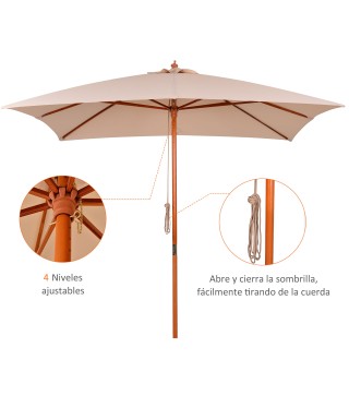 Sombrilla de Jardín