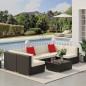 Conjunto Muebles de Jardín Ratán